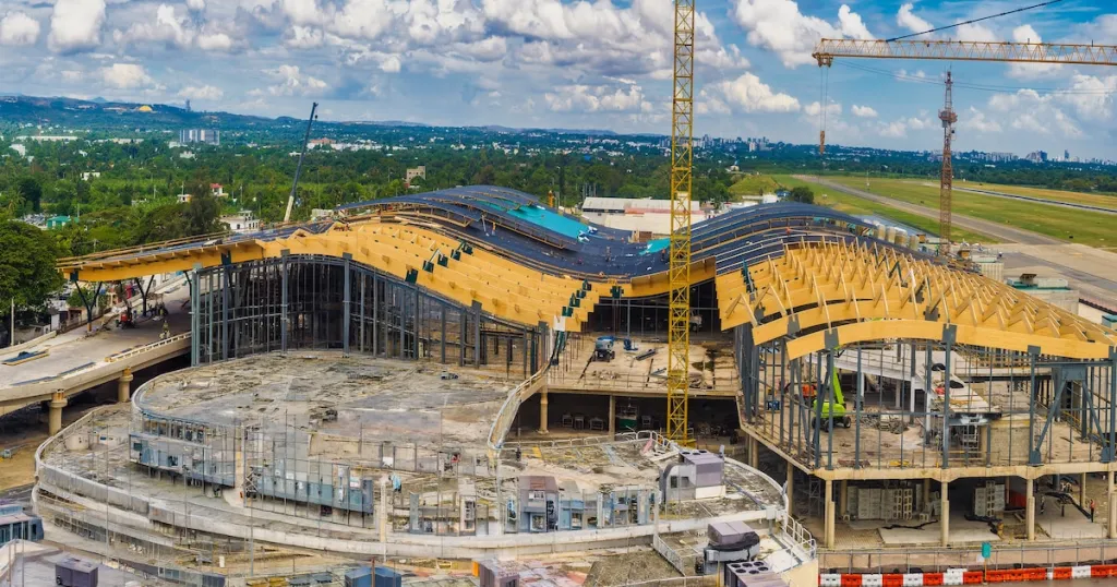 República Dominicana: Nueva terminal del Cibao suma 85 % de avance y apuesta por la seguridad con tecnología de última generación